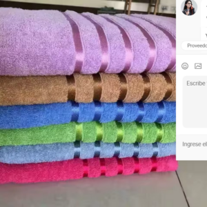 Toallas de baño 100% algodón muy absorbente 70*140 en distintos colores