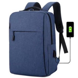 Mochila impermeable para deportes al aire libre para hombre, bolsa antirrobo con carga USB para ordenador portátil
