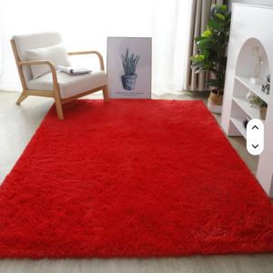Alfombra de suelo 50 x 80 cm cómodas con mechones de poliester para invierno muy suaves