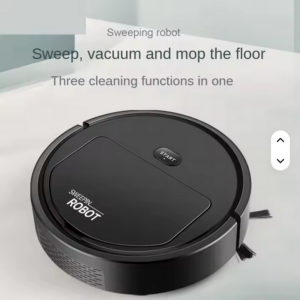 Robot aspirador de barrido 3 en 1 recargable trapeador inalámbrico 1500pa aspirador robótico para el hogar aspiradora hogar 23,5 5,5 cm