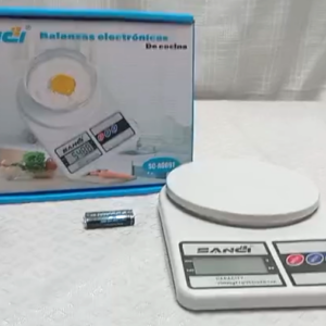 Balanza Sanci de cocina de 2 kgs