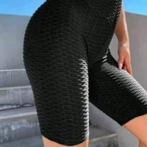 Calza corta con cintura ancha. Tela anticelulítica. Calidad PREMIUN. Talles 4XL 5XL 6XL