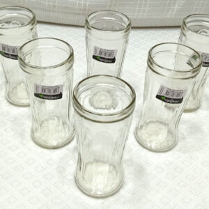 Vasos vidrio Pab 6 unidades