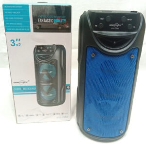 Parlante de dos salidas 2 x3" de alto sonido con carga USB