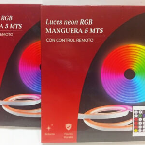 TIRA CINTA LED COLORES RGB manguera 5 metros