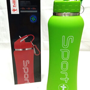 Botella téermica SPORT de 1 litro con pico verdterdor de seguridad y enganche para colgar