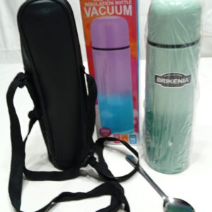Termo 500 cc color con estuche para colgar y cucharita
