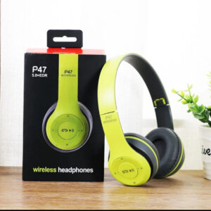 Auriculares para juegos Manos libres P47 Inalámbrico Auriculares sobre la oreja con micrófono